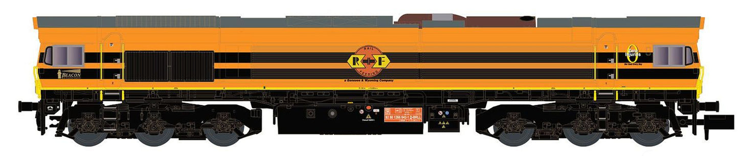 10836 RRF Class 66 Diesel Locomotive VI
