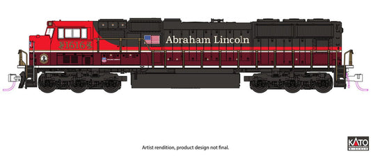 176-1616 EMD SD70M Union Pacific 1616 Abraham Lincoln Diesel Locomotive
