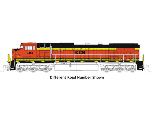 176-3520-S C44-9W EMD Kansas City Southern 4401 - DCC-Sound