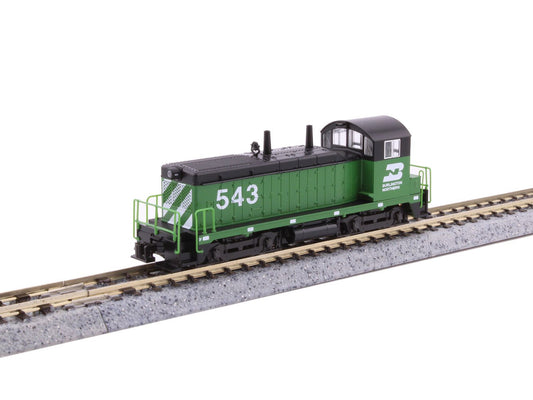 176-4378-DCC EMD NW2 Switcher Burlington Northern 543 - DCC-Fitted