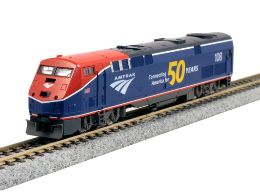 176-6037 P42 Loco Amtrak PhVI 108 w/50th Logo