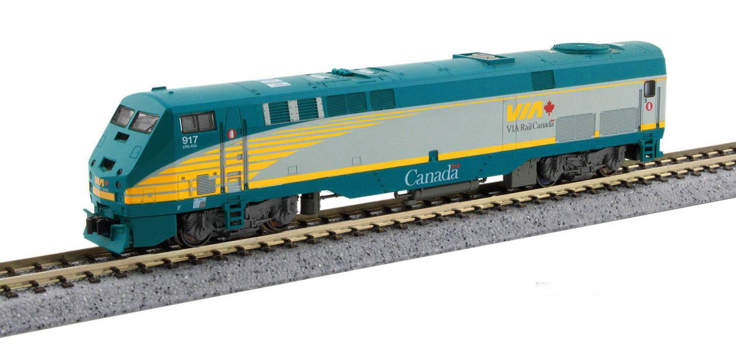 GE P42 VIA Rail 917 Diesel Locomotive - Sound Fitted