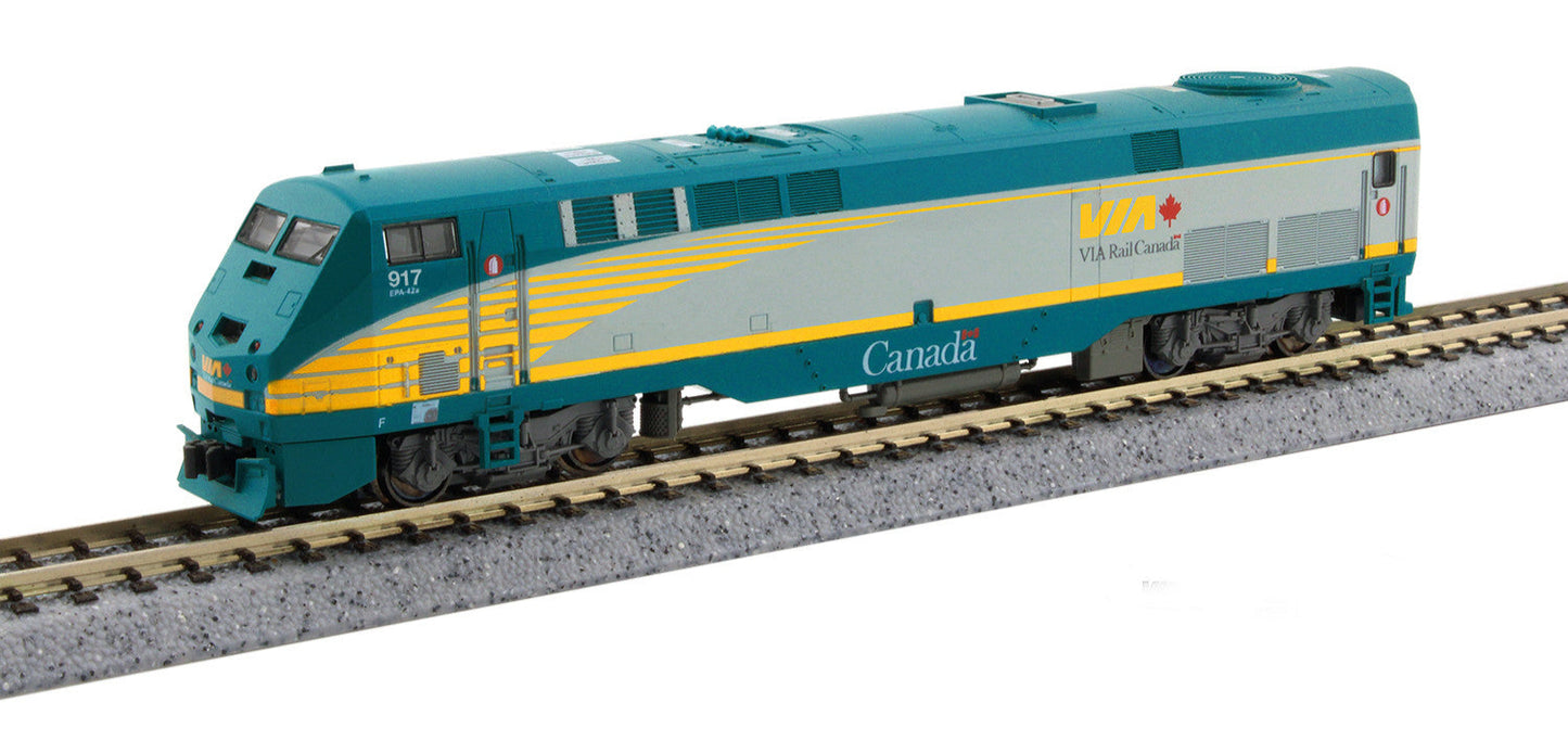 GE P42 VIA Rail 917 Diesel Locomotive