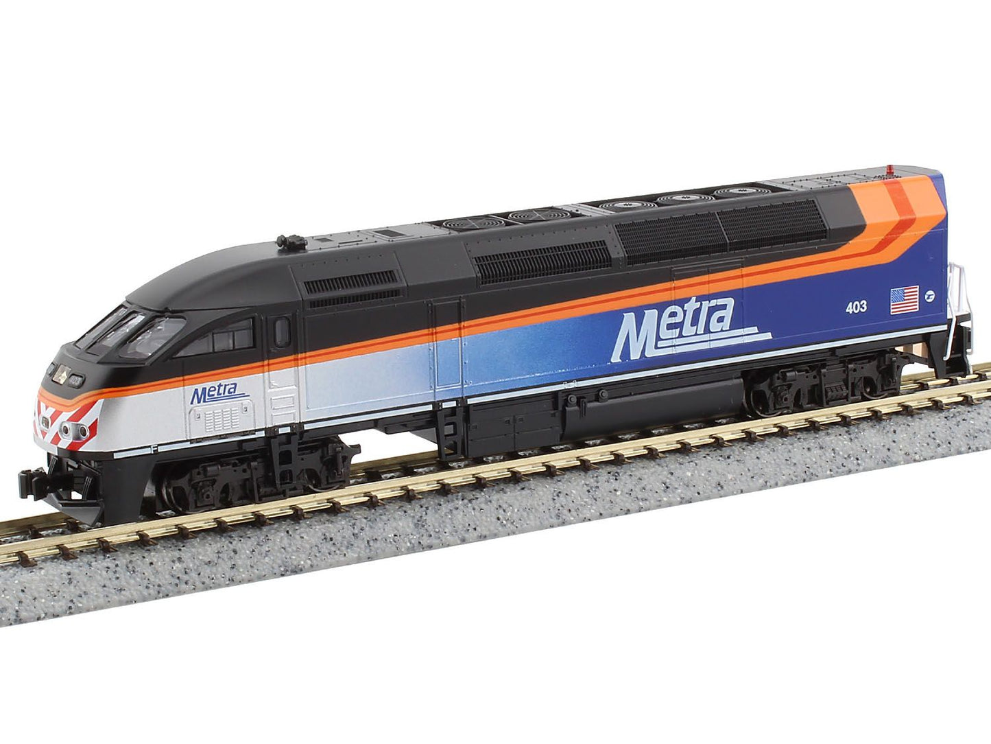 176-6123-S MP36PH Chicago Metra 403 - DCC-Sound