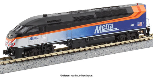 MP36PH EMD Chicago Metra 424 - DCC-Fitted