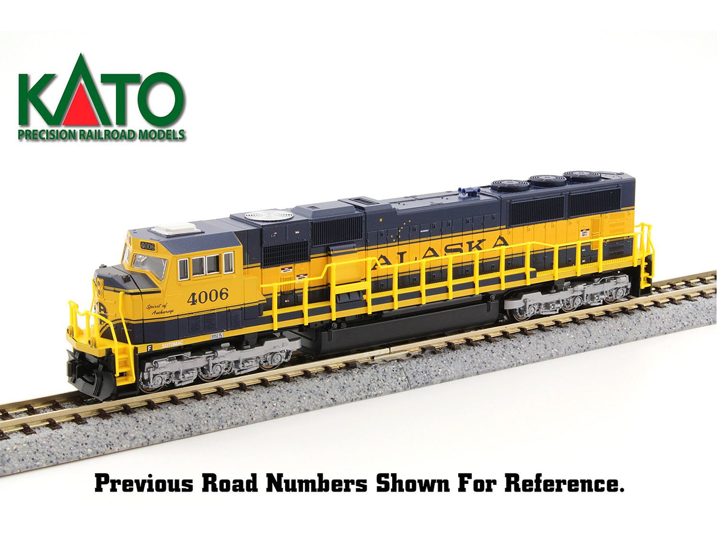176-6410 EMD SD70MAC Alaska Railroad 4003