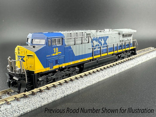 EMD AC4400CW CSX 111 - DCC-Sound