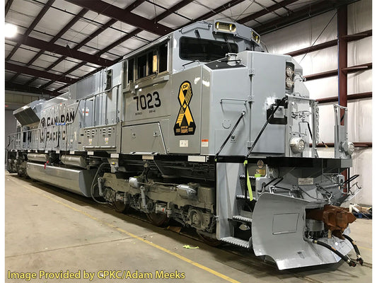 176-8544-S SD70ACU Diesel CP Military Heritage 7023 Grey - DCC-Sound