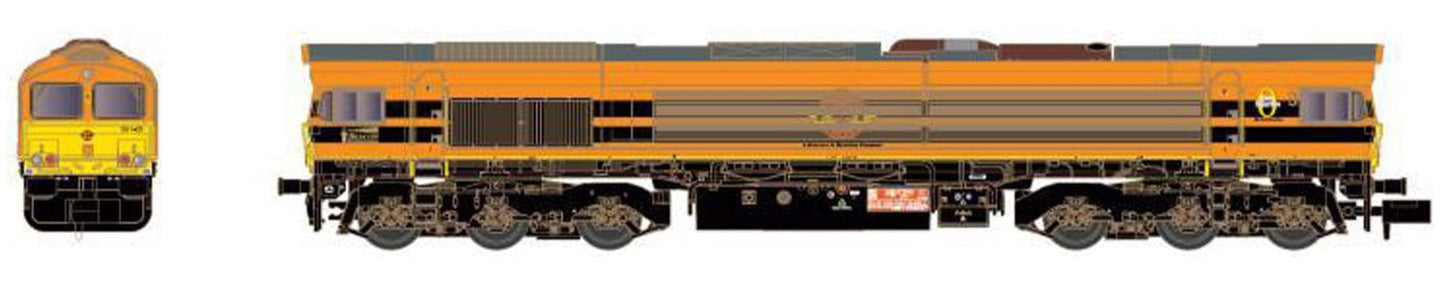 RRF Class 66 Diesel Locomotive VI Diesel Locomotive