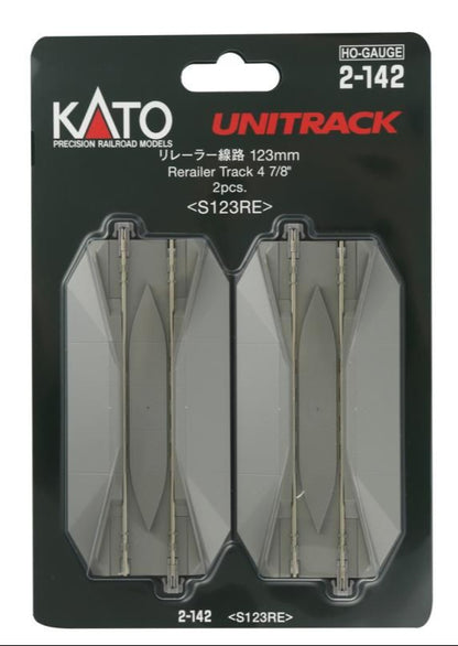 Unitrack (S123RE) Straight Rerailer Track 123mm 2pcs