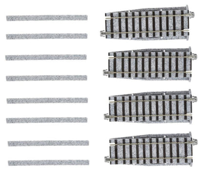 Unitrack (S97) Turnout Auxiliary Straight Track 97mm 4pcs