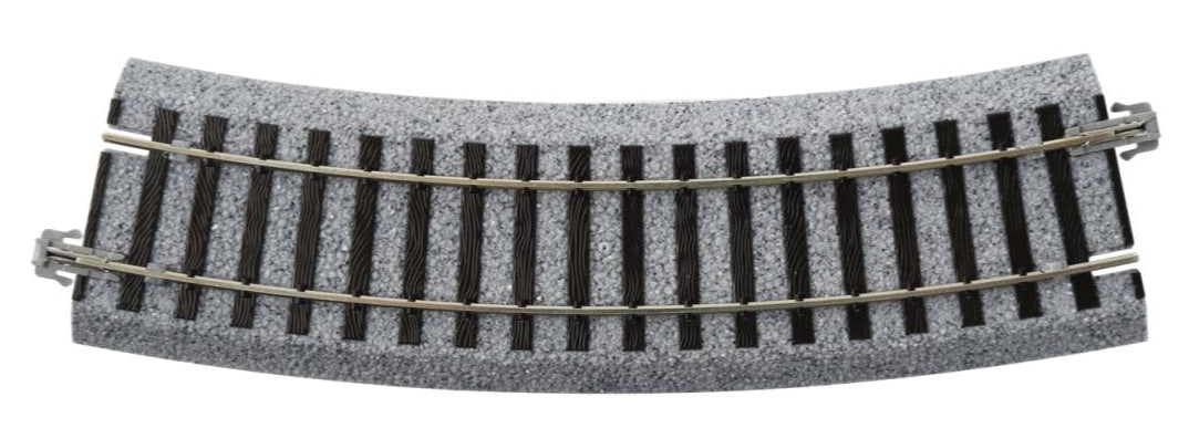 2-280 Unitrack (R370-22.5) Curved Track 22.5 Degree 4pcs