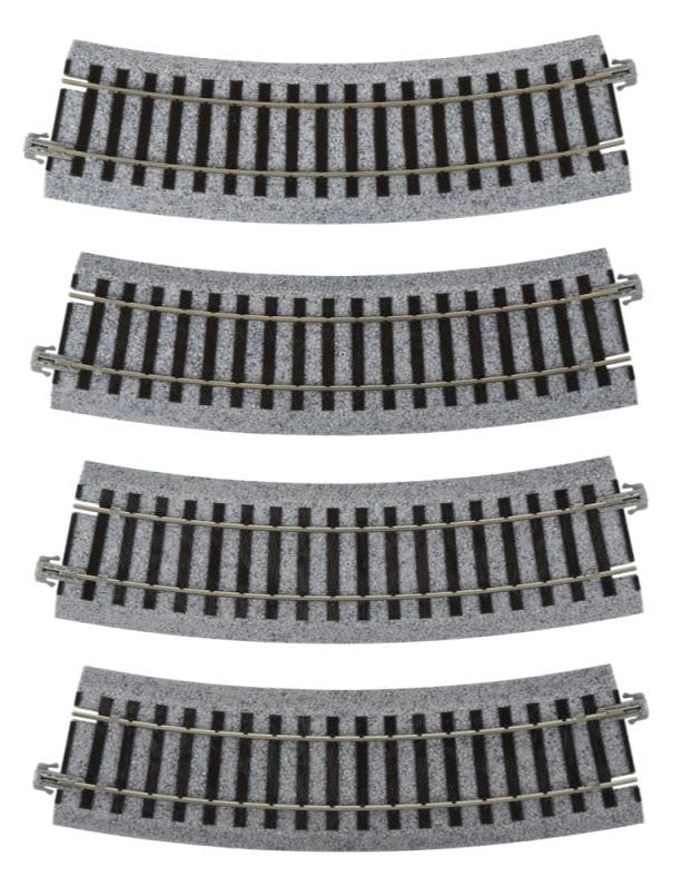 2-280 Unitrack (R370-22.5) Curved Track 22.5 Degree 4pcs