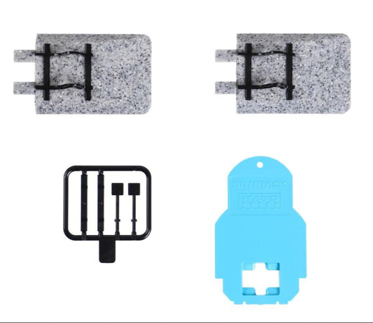 Unitrack (S35B-D) Straight Track with Buffer Stop 35mm 2pcs