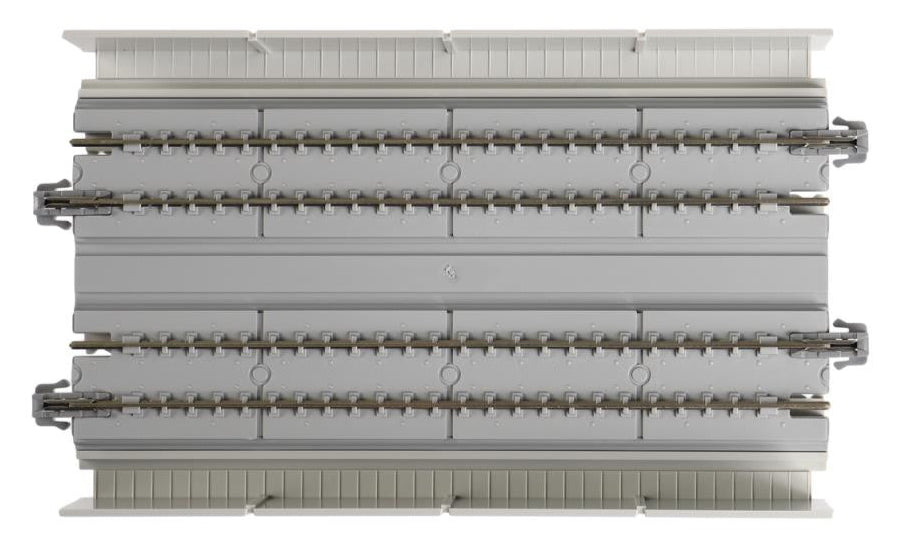 Kato 20-422 Pre-Cast Concrete Double Elevated Track 124mm Straight (2)