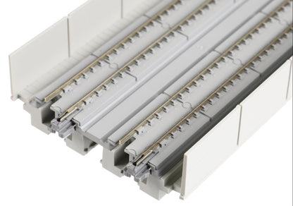 Kato 20-422 Pre-Cast Concrete Double Elevated Track 124mm Straight (2)