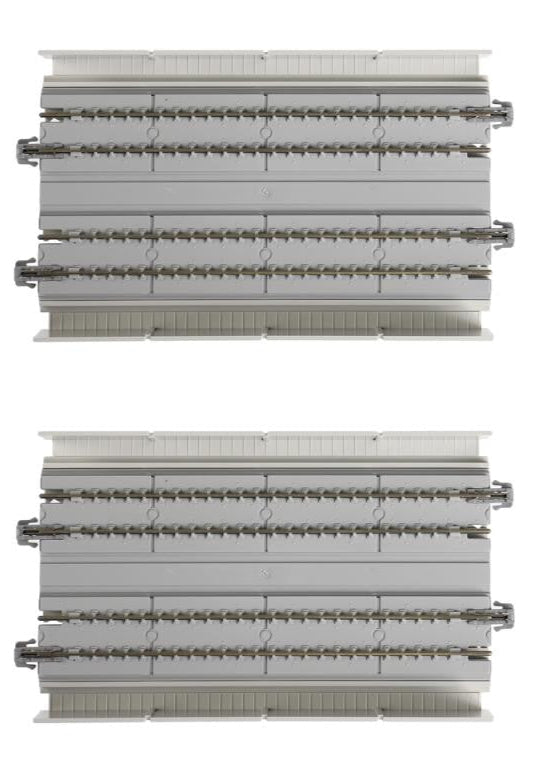 Kato 20-422 Pre-Cast Concrete Double Elevated Track 124mm Straight (2)