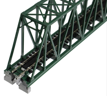 Kato 20-431 Single Track Truss Girder Bridge 248mm Green