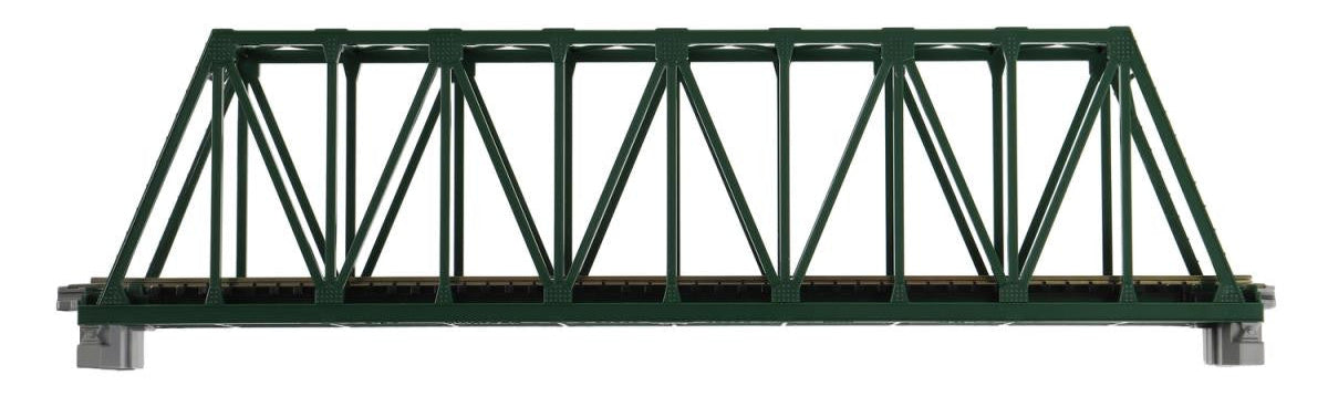 Kato 20-431 Single Track Truss Girder Bridge 248mm Green