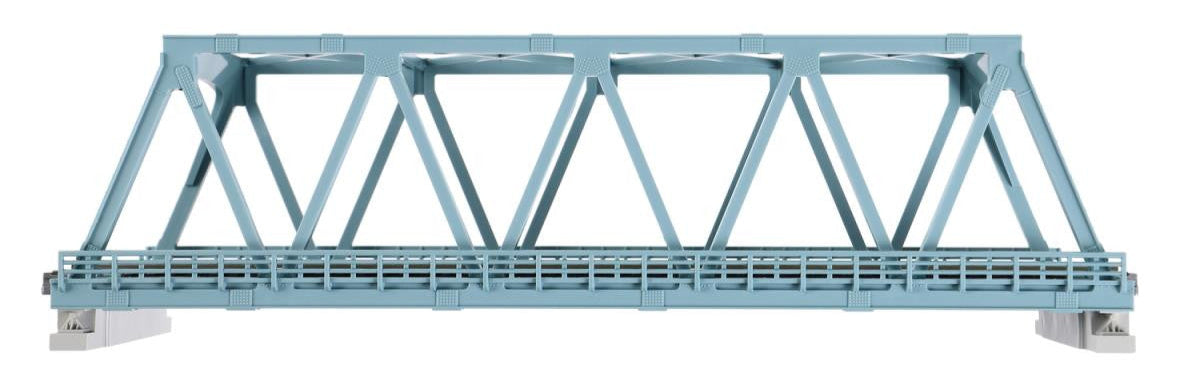 Kato 20-436 Double Track Truss Girder Bridge 248mm Light Blue