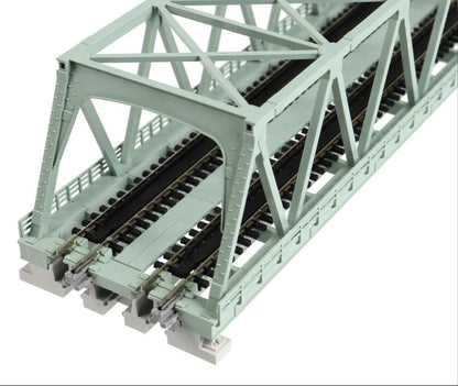 Unitrack (WS248T) Dual Straight Truss Girder Bridge Green