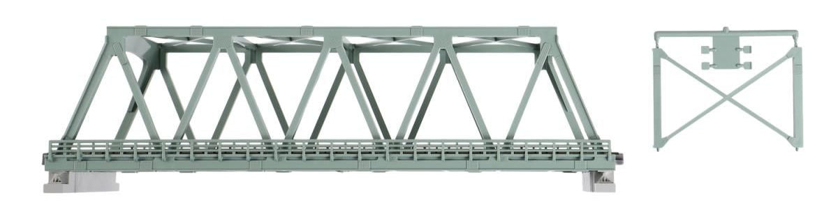Unitrack (WS248T) Dual Straight Truss Girder Bridge Green