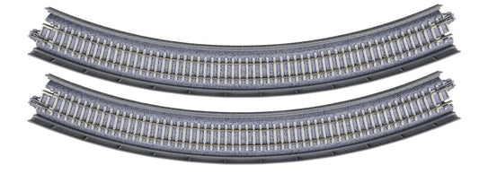 20-532 Unitrack (R348-45V-PC) Curved Viaduct Track 45 Degree 2pcs