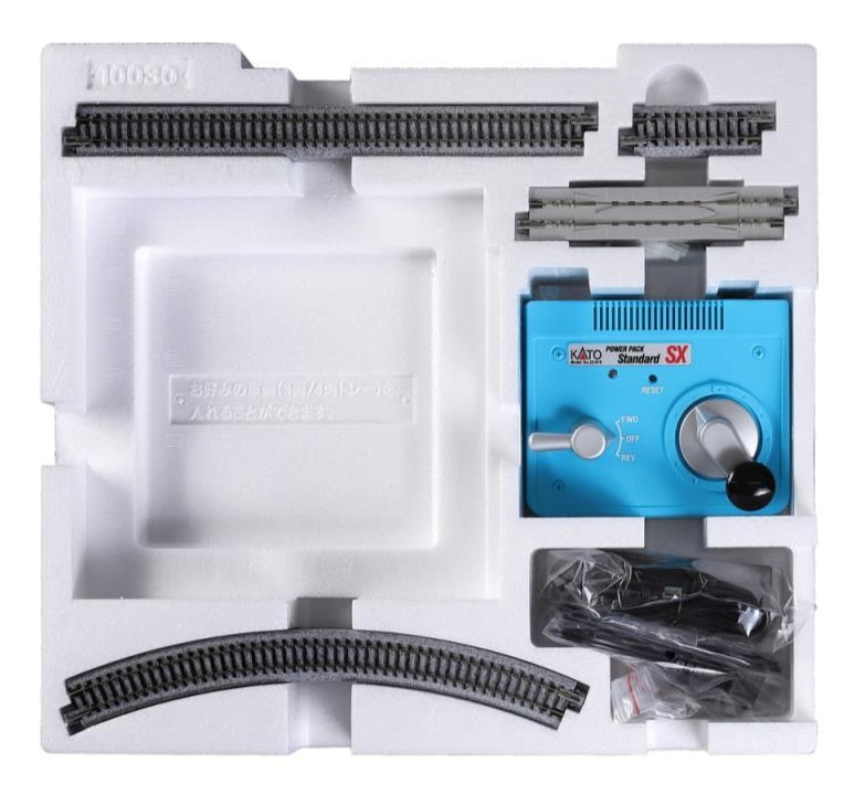 鉄道模型 KATO Basic Oval Track Set 20-852 Kato 20-852, M1 N Scale Basic Oval Unitrack Starter Set With