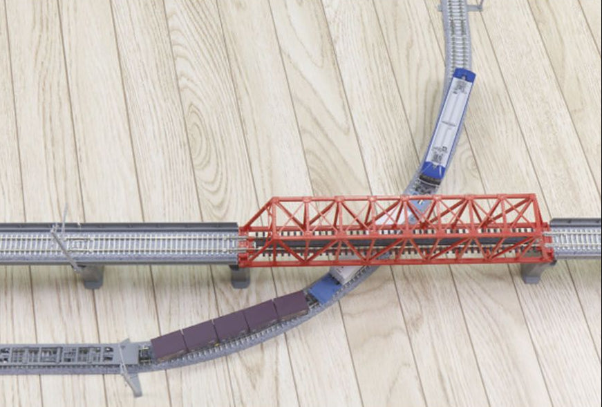Kato 20-882 Unitrack (V2-PC) Single Track Viaduct Track Set