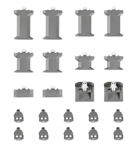 Unitrack Single Track Pier Set 15-50mm