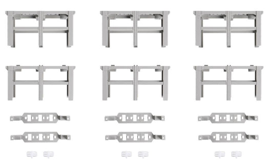 Unitrack High Piers with Catenary Mounts (6)