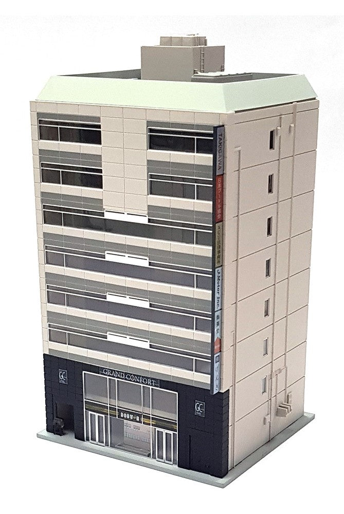 Diotown 8 Floor Office Block Grey/Black (Pre-Built)