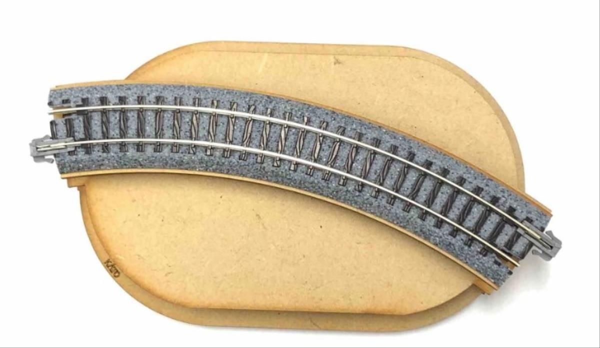 24-052 Mini Diorama Base Curve R183mm Kit with Track
