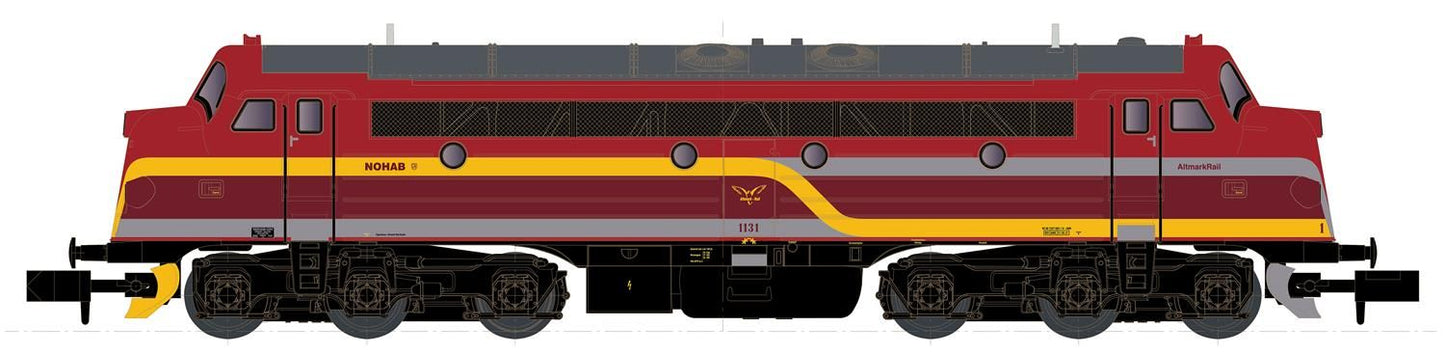 Altmark Rail V170 1131 Nohab Diesel Locomotive VI