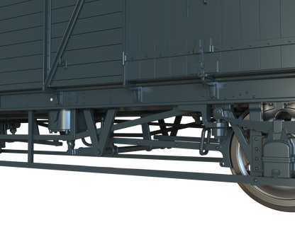 C3065 GWR Grey With White Roof 'Newbury/Slough' Pres. Mink G Van 112843