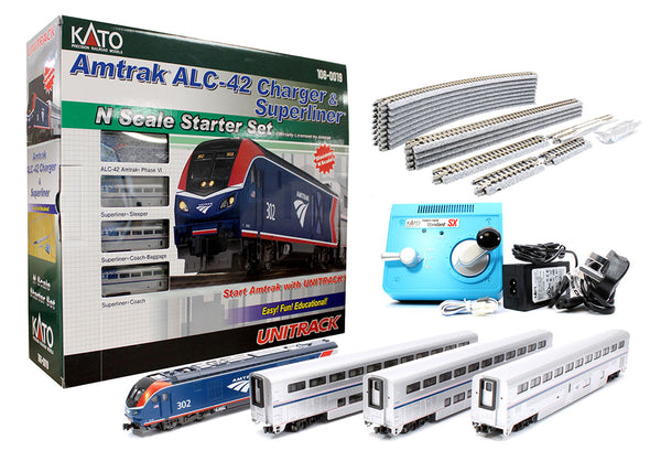 Kato 106-0019 Amtrak ALC-42 Charger Superliner Passenger – Rails