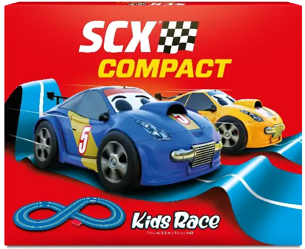 SCXC10466 Compact 1:43 Kids Race 2.3m Race Set