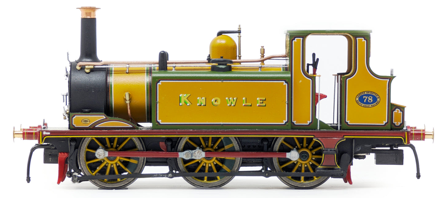 4S-010-016 Class A1 Terrier 0-6-0T LBSCR Improved Engine Green 'Knowle' '78' Steam Locomotive