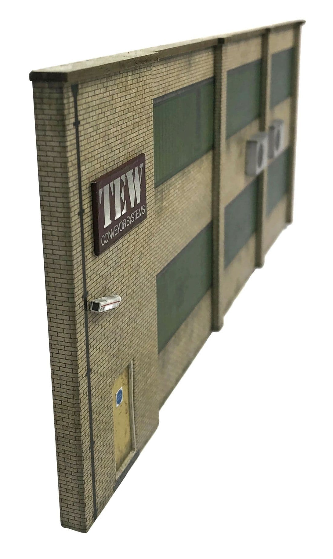 OO Ultra-Low Relief Modern Industrial Unit Model Kit