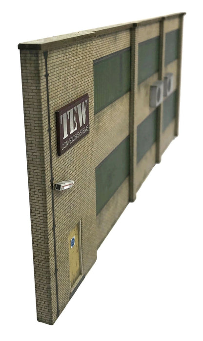 OO Ultra-Low Relief Modern Industrial Unit Model Kit