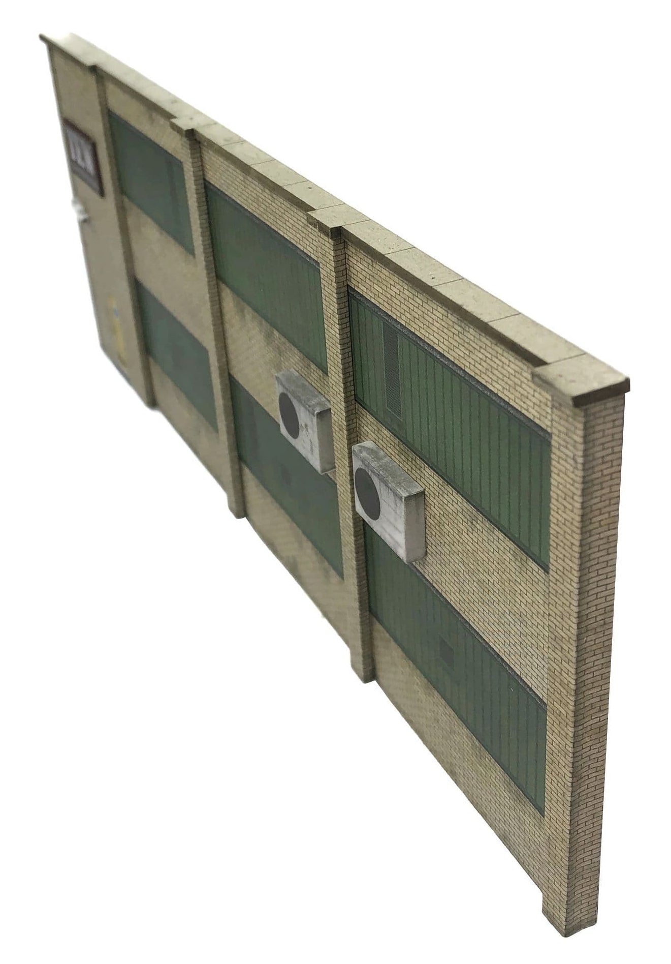 OO Ultra-Low Relief Modern Industrial Unit Model Kit