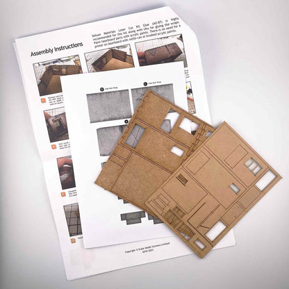 OO Utility Building/Plant Room Model Kit