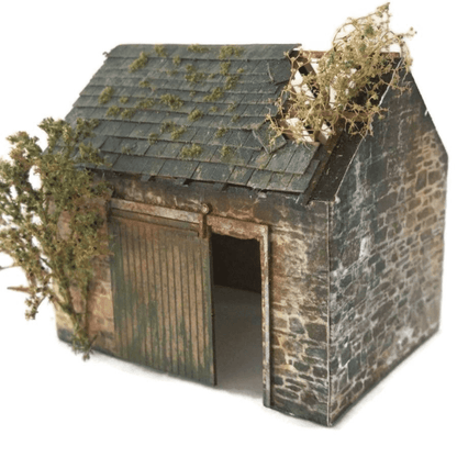 OO/HO Derelict Barn Model Kit