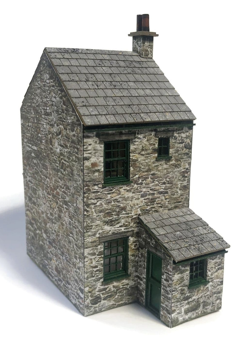 OO Period Terraced Shop (Right Side Door) Model Kit