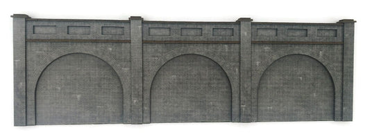 OO Low Relief Brick Railway Arches (Pack of 3) Model Kit