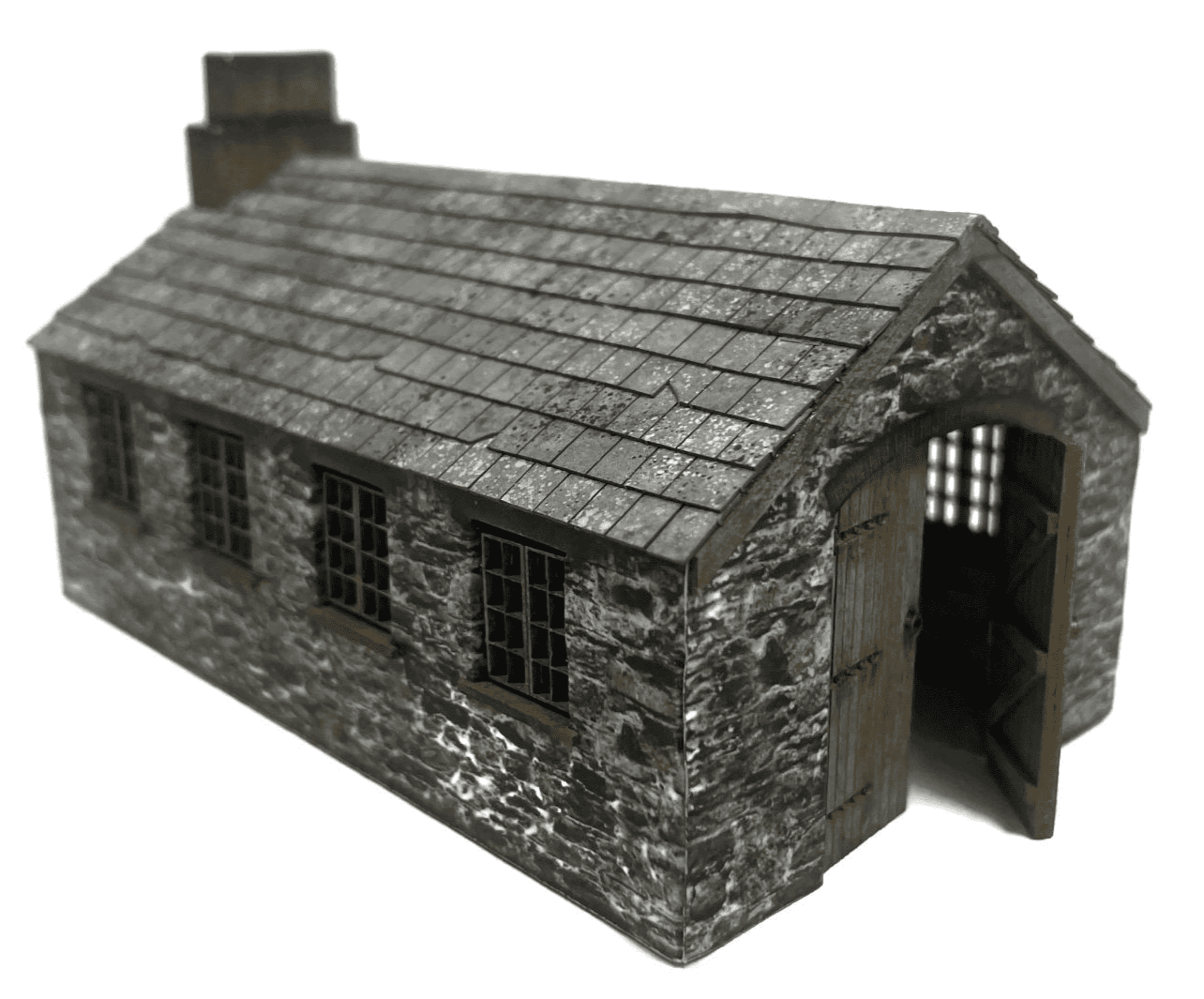 OO/HO Pearces Machine Shop Model Kit