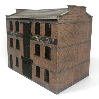 KX090 OO Robertson's Bonded Warehouse Model Kit