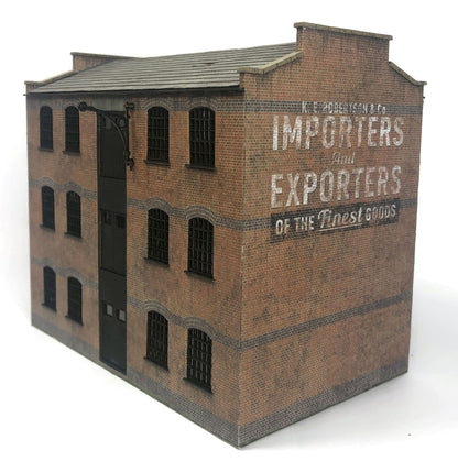 KX090 OO Robertson's Bonded Warehouse Model Kit