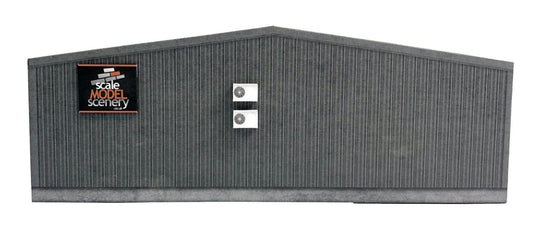 Low Relief Small Modern Industrial Unit End Wall Model Kit