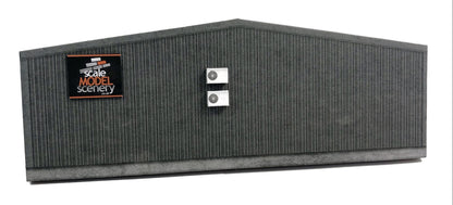 Low Relief Small Modern Industrial Unit End Wall Model Kit